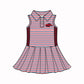 ( Moq 5 each style ) Baby Boy Girl Short Sleeves Team Pig Sibling Dress Shirt Set 5.5