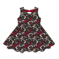 ( Moq 5 Each Style ) Baby Boys Girls Toddler Football Sibling Shorts Romper Red Bows Dresses Set Team Clothing