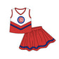 ( Moq 5 Each Style ) Baby Boys Girls Kids Sibling Team Shirts Sets Baseball Red Clothes