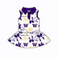 ( Moq 5 each style ) Baby Girl Team W Bows Sibling Dress Set 5.26