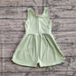 Baby Girl Sleeveless Light Green Yoga Active Jumpsuit RTS
