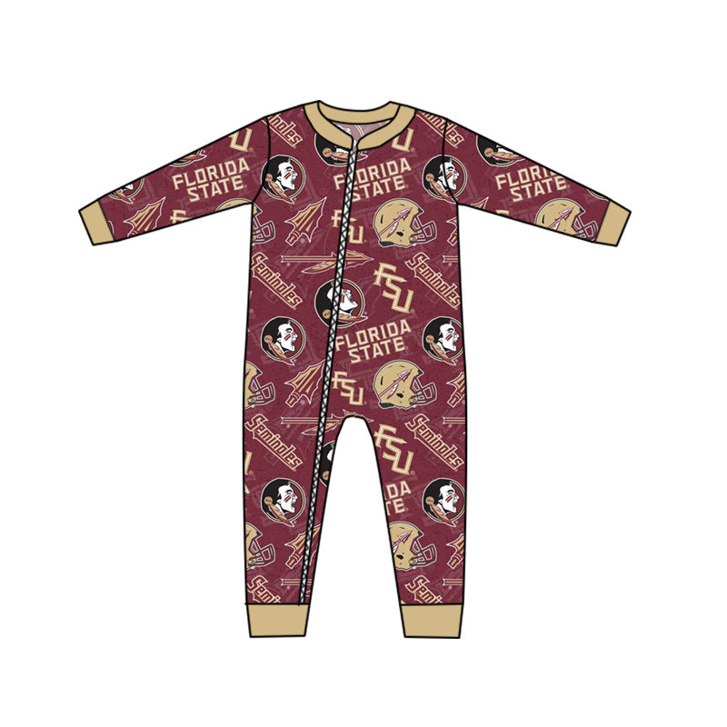 Baby Boy Long Sleeve Kids Team Romper