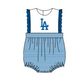 ( Moq 5 Each Style ) Baby Boys Girls Kids Blue Stripes Team Sibling Rompers Sets