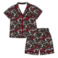 ( Moq 5 Each Style ) Baby Boys Girls Toddler Football Sibling Shorts Romper Red Bows Dresses Set Team Clothing