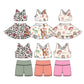 Baby Girl Sleeveless Cartoon Sibling Dress Set ( Moq 5 Each Style ) 3.18