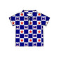 ( Moq 5 Each Style ) Baby Boys Girls Toddler Bows Team Sibling Shorts Dress Shirt Set Blue Clothes