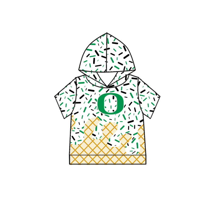 ( Moq 5 each style ) Baby Boy Girl O Team Green Sibling Dress Shirt Shorts Pants 6.3