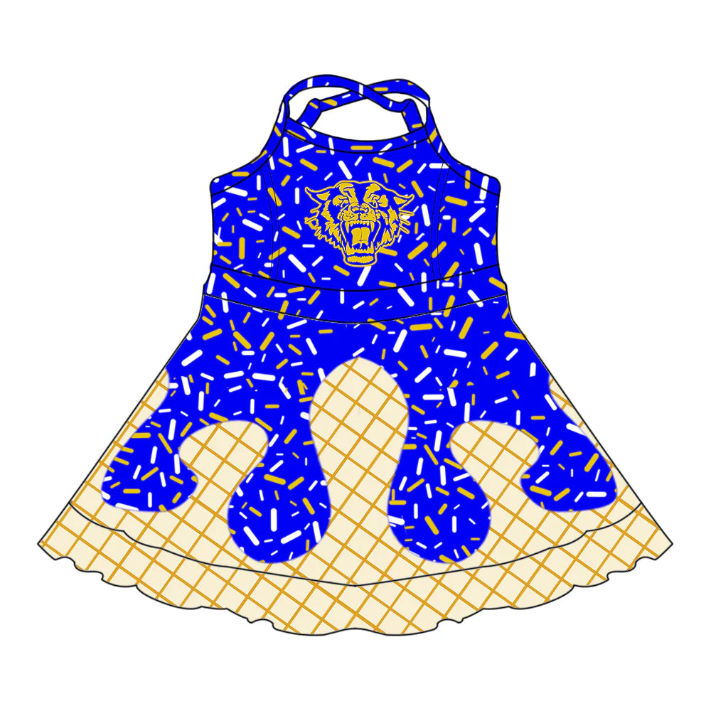 ( Moq 5 each style ) Baby Boy Girl Team Sibling Tiger Blue Dress Shirt Shorts Pants 7.1