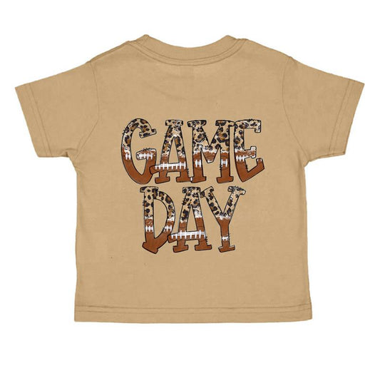 Baby Boy Summer Short Sleeves Game Day Football Shirt