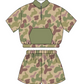 Baby Kids Toddler Sibling Camo Shirt Romper Set Moq 5