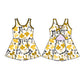 ( Moq 5 each style ) Baby Girl Team Star Bows Sibling Dress Set 5.15