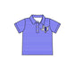 ( Moq 5 each style ) Baby Boy Girl Team Cheer Blue Bows Sibling Shirt Dress Set 8.2