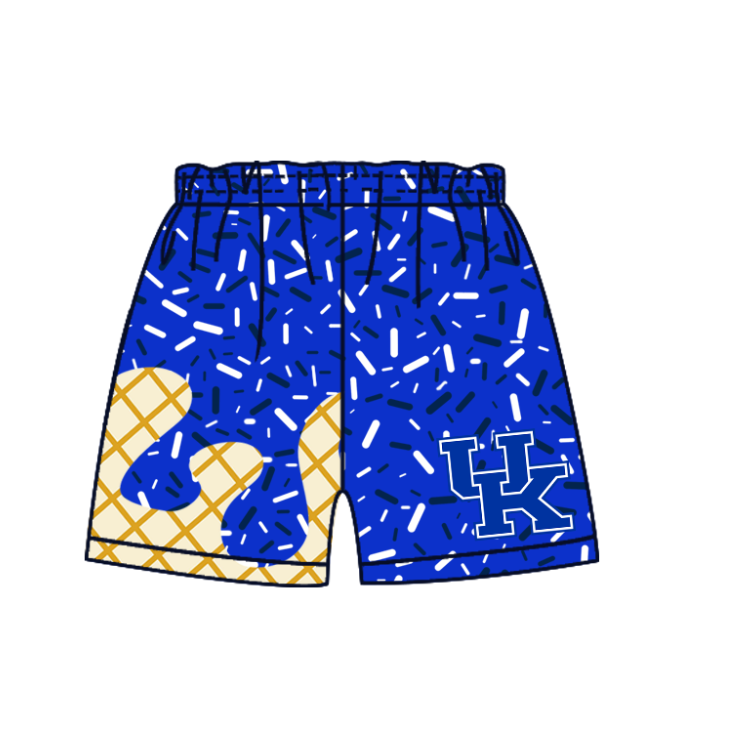 ( Moq 5 each style ) Baby Boy Girl Team UK Blue Sibling Dress Shorts Skirt 5.8