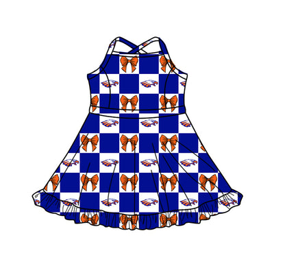 ( Moq 5 Each Style ) Baby Boys Girls Toddler Bows Team Sibling Plaid Shorts Dress Sets Clothing
