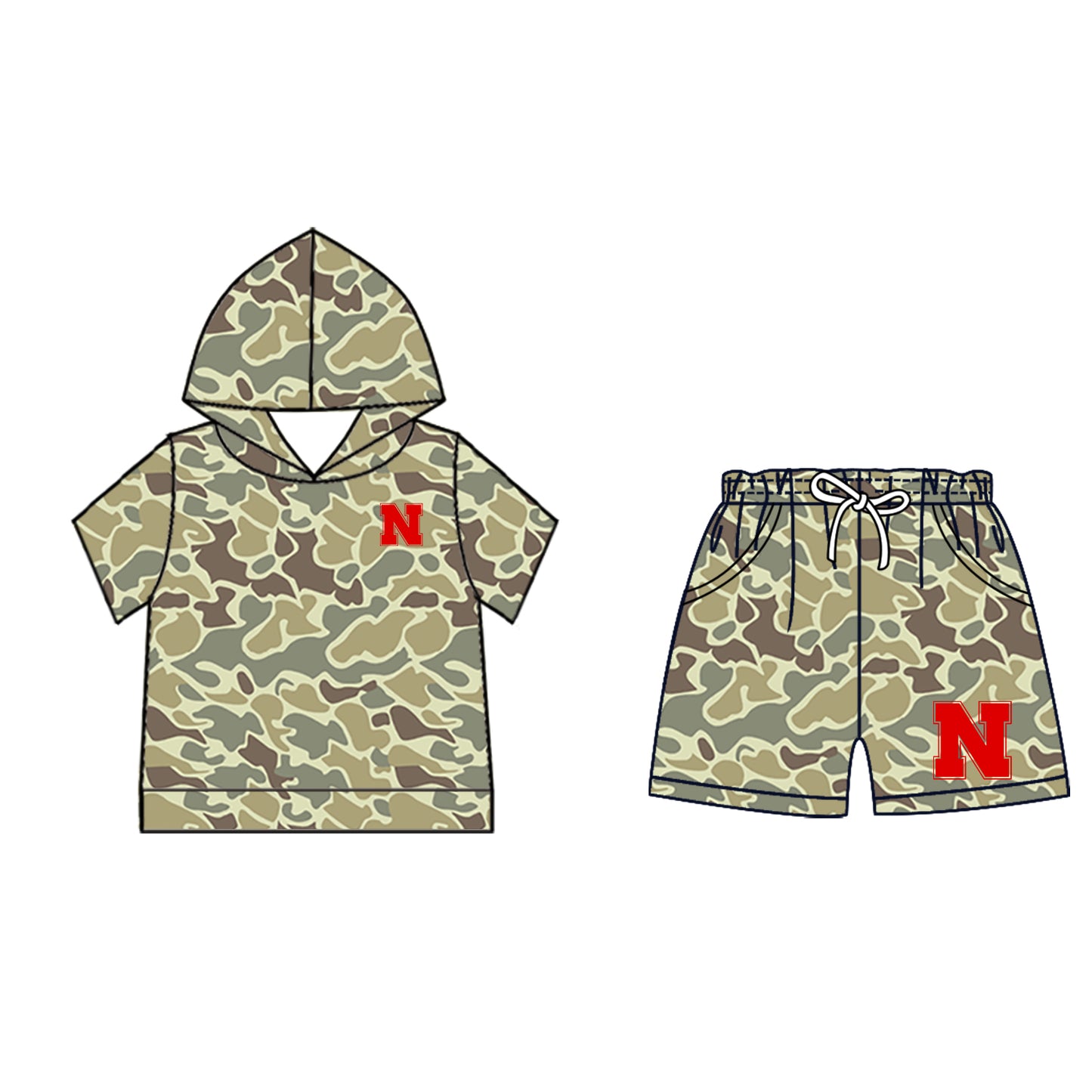 ( Moq 5 Each Style ) Baby Boys Girls Toddler Sibling Shorts Shirts Set Team Drip Sprinkles Clothes