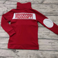 Baby Boy Long Sleeves Dog Zipper Team Red Shirt