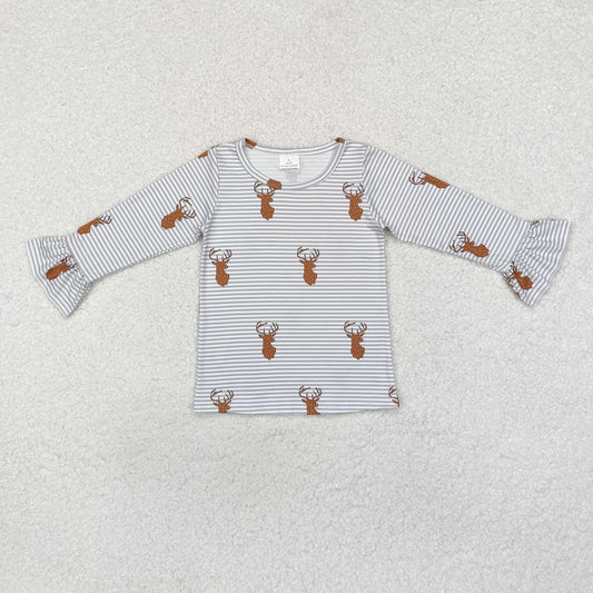 Baby Boy Long Sleeves Deer Hunting Shirt Tops