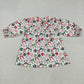 Baby Girl Long Sleeves Embroidery Merry Christmas Bows Sibling Smocked Romper Dress RTS