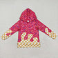 Baby Girl Long Sleeves Drips Hoodie Shirt Pink Yoga Active Skort Team Set RTS