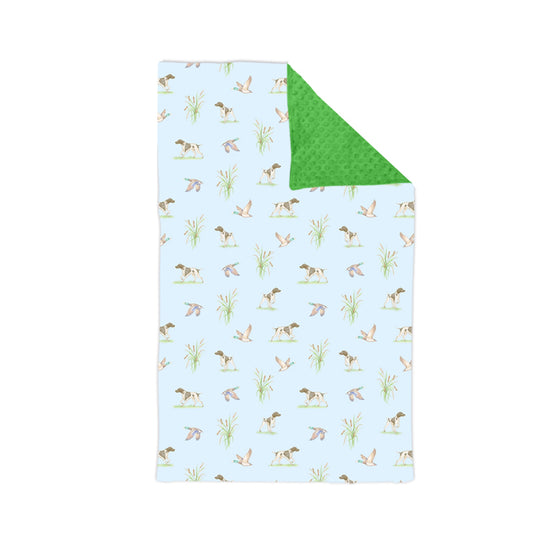 Baby Boy Infant Dogs Ducks Hunting Blanket