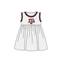 ( Moq 5 ) Baby Girls Toddler Sleeveless ATM Dots Team Ruffle Knee Length Dress