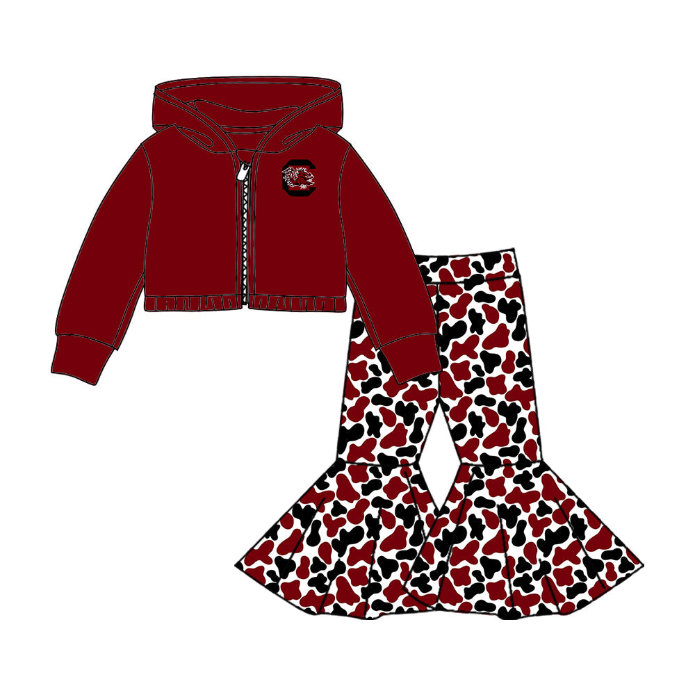 ( Moq 5 each style ) Baby Boy Girl Team Sibling Pants Set 8.7