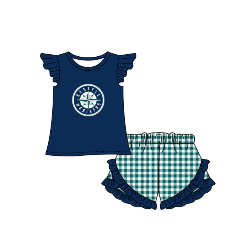 ( Moq 5 Each Style ) Baby Boys Girls Kids Team Sibling Green Stripes Rompers Sets