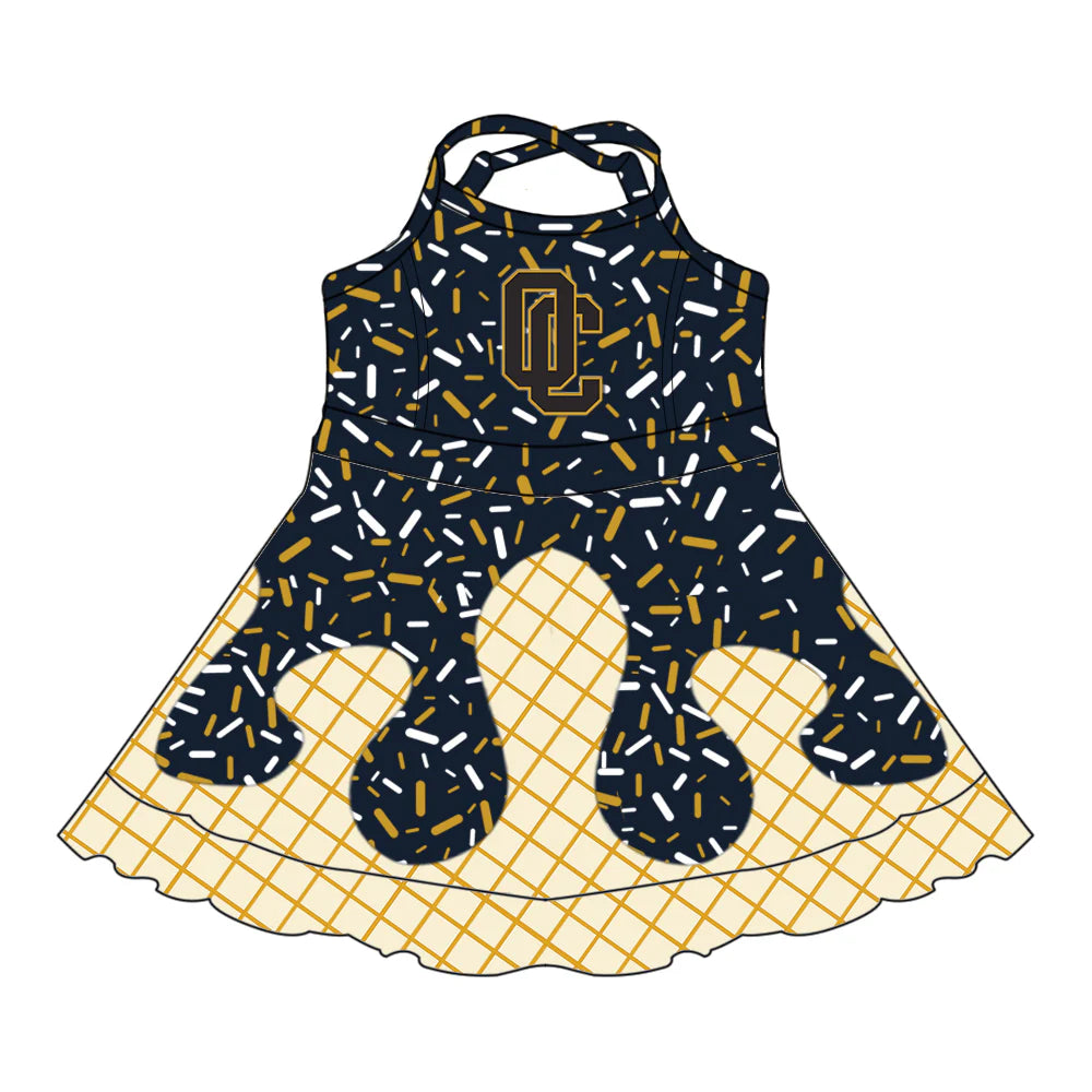 ( Moq 5 each style ) Baby Boy Girl Team Sibling OC Black Drips Dress Shirt Shorts Pants 7.4