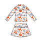 ( Moq 5 Each Style ) Sibling Baby Girls Kids Bows Team Shirt Sets Clothes