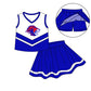 ( Moq 5 each style ) Baby Boy Girl  Team Cheer Sibling Shirt Lions Bows Dress Set 8.4
