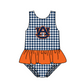 ( Moq 5 Each Style ) Baby Boys Girls Sibling Team Sets Swimsuits Football Clothes