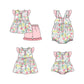 Baby Girl Flower Sibling Romper Dress Clothes Set ( Moq 5 Each Design )