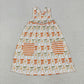 Baby Girl Sleeveless Bows Plaid Pockets Knee Length Dress RTS