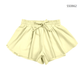 ( Moq 5 ) Preorder Baby Girls Kids Yellow Ruffle Shorts Bottom Yoga Clothes