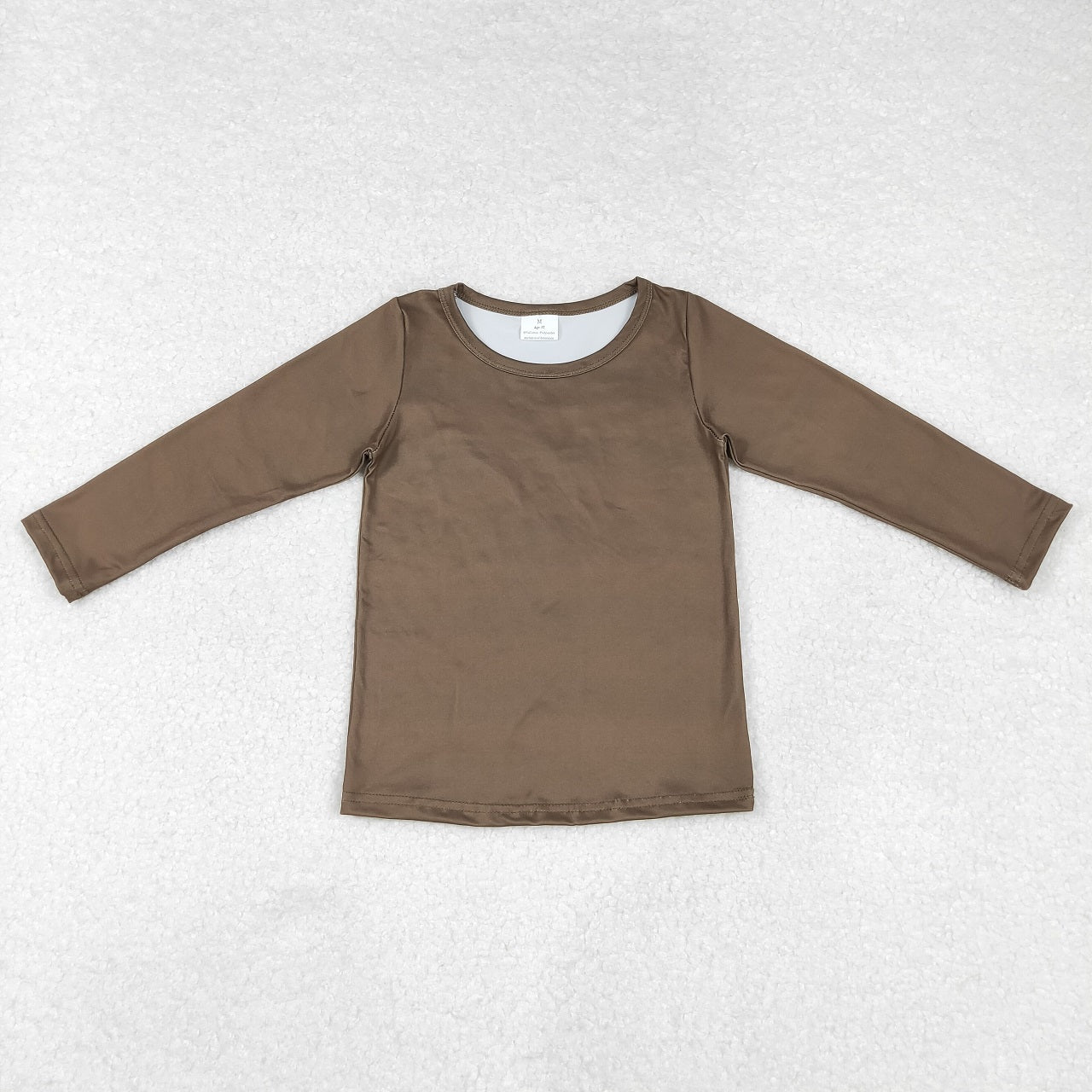 Baby Kids Toddler Long Sleeve Cotton Dark Green Shirt Tops