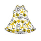 ( Moq 5 each style ) Baby Boy Girl Team Cheer Sibling Shirt Bows Dress Set 8.12