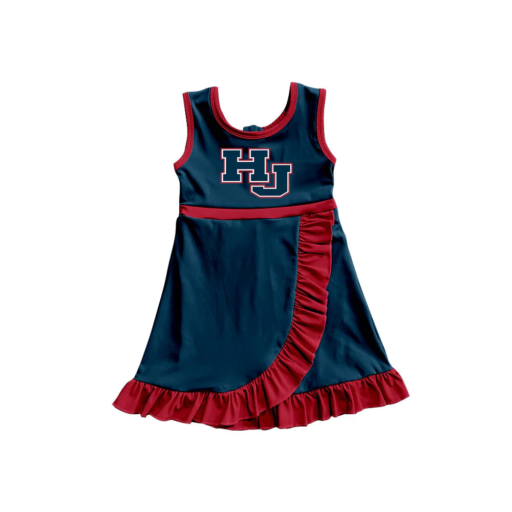 ( Moq 5 Each Style ) Sibling Baby Girls Kids Sleeveless Shorts Ruffle HJ Dress Team Clothes