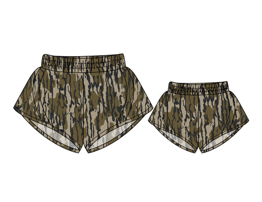 Baby Girl Adult Women Camo Shorts Mom And Me Clothes ( Moq 5 Each Style ) 3.5