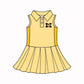 ( Moq 5 each style ) Baby Boy Girl Short Sleeves Team Tiger Sibling Dress Shirt Set 5.5