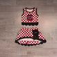 ( No moq ) Preorder Baby Girls Kids Chicken Checked Shirt Scallop Bows Skirt Shorts Team Set Yoga Active Clothes