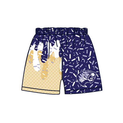 ( Moq 5 each style ) Baby Boy Team Sibling Tiger Drip Shorts Shirt 7.23