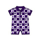 ( Moq 5 Each Style ) Baby Boys Girls Toddler Bows Purple Plaid Team Sibling Shorts Dress Sets Clothes