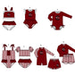 ( Moq 5 Each Style ) Baby Boys Girls Kids Team Sibling Chicken Jumpsuits Sets Swimsuits