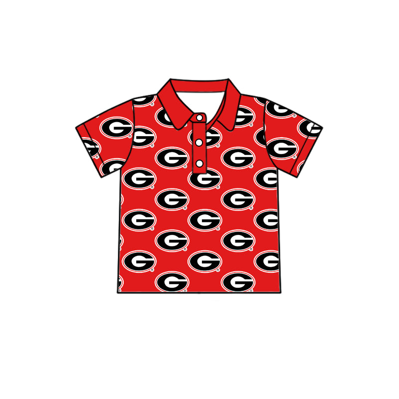 ( Moq 5 each style ) Baby Boy Girl Toddler G Sibling Team Dress Shirt Set 7.12