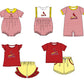 ( Moq 5 Each Style ) Baby Boys Girls Kids Team Sibling Bird Stripes Rompers Sets
