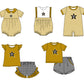 ( Moq 5 Each Style ) Baby Boys Girls Kids Star Stripes Team Sibling Rompers Sets