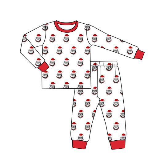 Baby Boy Dogs Long Sleeves Pants Pajamas Team Outfit