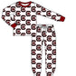 ( Moq 5 each style ) Baby Boy Girl Team Sibling Pants Set 8.7
