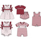 ( Moq 5 Each Style ) Sibling Baby Boys Girls Kids Elephant Team Rompers Dress Set Clothes