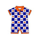 ( Moq 5 Each Style ) Baby Boys Girls Toddler Bows Team Sibling Plaid Shorts Dress Sets Clothing